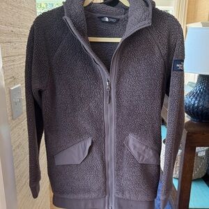 The North Face Taupe Sherpa Jacket